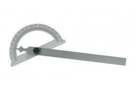 BERGER Szögmérők

020802-0001

• Rozsdamentes 3mm vastag acélból• Gravírozott skála• 0°-180° szögtárcsával• Pozíció rögzítő csavarral• Műbőr tokban