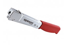 APEXON Tűzőkalapács lapos kapcsokhoz AH-313HD

042001-0016

• Ergonomikus kialakítású tűzőkalapács• Nikkelezett tartós acélház• Nagy teljesítményű, erős ütőmechanizmus• Könnyű tárnyitás• Töltöttségi kapacitás: kapocs 95db
